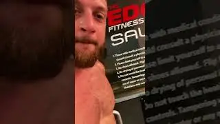 This is How You Enter & Leave a Sauna at the Gym - Shut the Door Quickly!