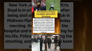 Kris Boyd in Critical Condition After NYC Shooting #nfl #nflfootball