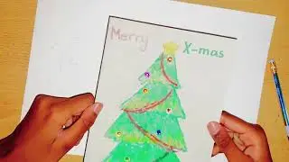 Easy Christmas Card Making | DIY Handmade Card for Kids 