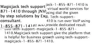 MagicJack-Technical-Support By JNV IT Solutions