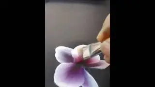 Orchid painting.