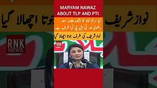 Maryam Nawaz reveals secret about PTI and TLP. #pti #imrankhan #pmln #nawazsharif #TLP #saadrizvi