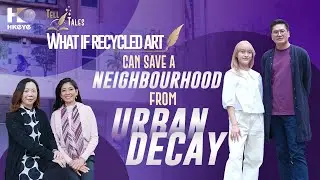 What if recycled art can save a neighbourhood from urban decay