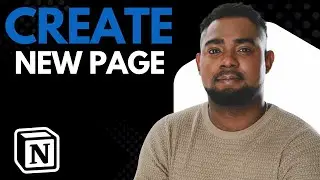 How to Create a New Page in Notion (Step-by-Step Beginner Tutorial 2026)