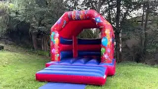 Beetee Red Party Fun Bouncy Castle (11ft by 15ft) 🏰 🎈 