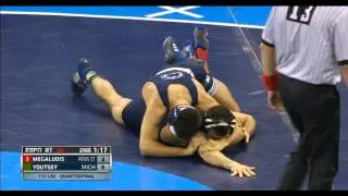2016 NCAA 125 Quarterfinal Megaludis (PSU) v Youtsey (UMICH)