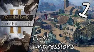 First impressions as England, Knights of Honor 2 Sovereign, gameplay part 1
