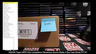 GV Sports Cards Live Box Soccer Breaks | #liveboxbreaks #groupbreaks #sportscards #boxbreak