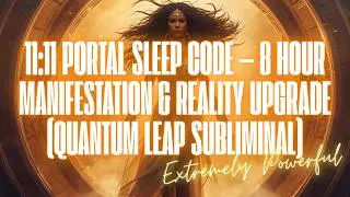 11:11 &ndash; 8 HOUR QUANTUM PORTAL SUBLIMINAL (OVERNIGHT TIMELINE SHIFT ACTIVATION)