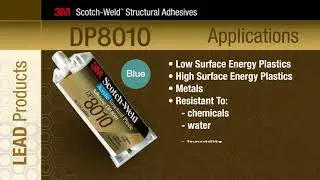 3M Video - Scotch-Weld&trade; Structural Adhesives DP8010 Blue
