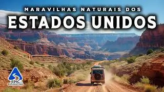 Maravilhas dos Estados Unidos | 50 Lugares Naturais Mais Bonitos para Visitar nos Estados Unidos 4K