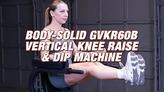 Body-Solid GVKR60B Vertical Knee Raise & Dip Machine