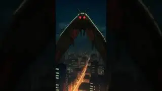 Have you seen the Mothman? #mothman #cryptids  #DreamScreenAI #night #cryptid