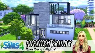 Furnish Friday | Modern Muse | Collab with CaidilyCreates | Sims 4 | Plume's Plots