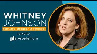 Harvard Keynote Speaker Whitney Johnson talks to peopleHum