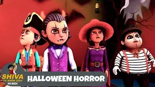 Halloween Horror | हैलोवीन हॉरर | शिवा Full Ep | Shiva Tv Show 2025 Hindi | Super Action Animation