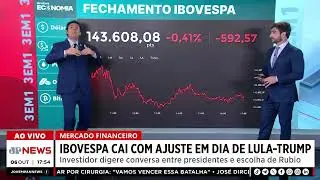 Ibovespa recua com ajuste em dia de conversa Lula-Trump: Fechamento Touro de Ouro