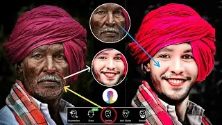 Old Face Ko Young Karne Wala App 2023 | Normal Face Ko Kaise Smile Banaye | face app editing secret