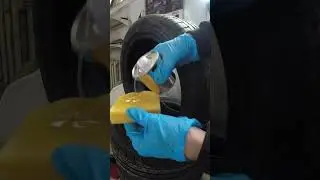 Шумоизоляция автомобильных ШИН. Noise insulation of car tires. #shorts