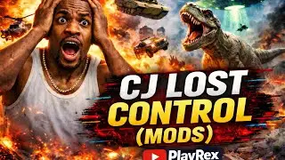 Си Джей сломал GTA San Andreas с помощью безумных модов 💥 #gta