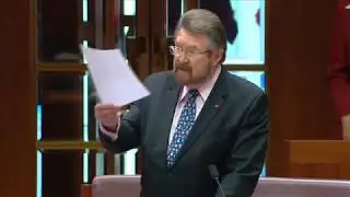 Senator Hinch on Fraser Anning censure