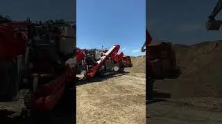 A Sandvik QH332 making 1