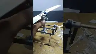 Diy helicopter Swashplate working with rotor head