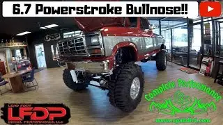 Двигатель 6.7 Powerstroke в грузовике Ford 80-х годов