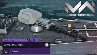 New Cannon Archer (155 mm) - Swedish 155 mm Gun With High Velocity Shells | Modern Warships
