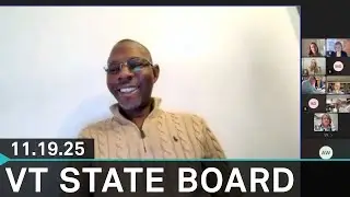 Vermont State Board of Education: November 19, 2025 [VSBE]