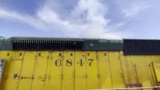 CNW 6847 (EMD SD40-2) Startup
