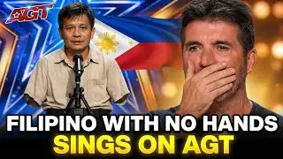 Poor Filipino With No Hands Sings on AGT &mdash; Simon Cowell Can&rsquo;t Hold Back Tears