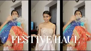 Festive Fashion & Makeup Haul ft. Cuffs n Lashes Makeup and Review