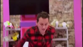 Trixie Mattel Tapdancing while sad music plays