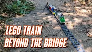 LEGO Train on hard terrain - Beyond The Bridge