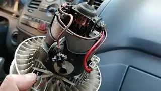 Vito639 Viano замена мотора отопителя  и сопротевления