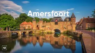 Amersfoort Evening Walking Tour 4K 🇳🇱 | Old City Streets at Dusk