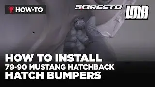 Fox Body Mustang Hatch Bumpers Install (1979-1990)
