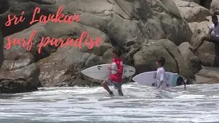 SURFING WHISKEY POINT! (Arugam bay)