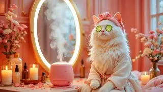Mimi’s Me-Time! Cat Spa Day with Manicure, Pedicure & Face Steam! Cute Cat Video| Paws and Poses 