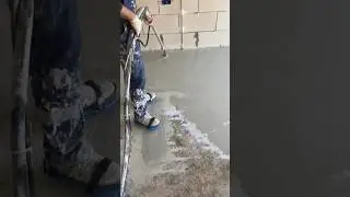 прямое включение с Краснодарского края:наливной пол с помощью штукатурной станции SertaMaster XL PRO
