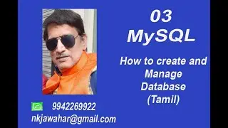 How to create and manage Database in MYSQL (DDL)
