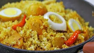 স্পেশাল ডিম বিরিয়ানির খুব সহজ রেসিপি || Special egg biryani recipe