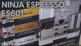 FULL VIDEO! Ninja Espresso Machine, Luxe Café Premier Series ES601 | #ninja #espresso #coffee #asmr