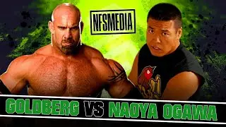 Goldberg VS Naoya Ogawa #wcw #goldberg #wrestling