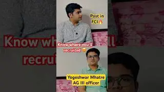 😍🤔Various post in FCI | aspirants should know before FCI exams and recruitment #fci #viral #shorts