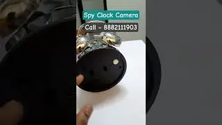 Wifi Alarm Table Clock Camera #hidden #spy #viralvideo #gadgets #tech