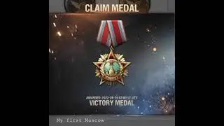 ICHR&bull;S29 1st on Moscow battleground Gold 1 - Medals of winner #warpath #moscow   #medals