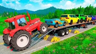 😱Insane BeamNG Drive Crash Test Extreme Car Crash at High speed BeamNG #beamngdrive #beamng 
