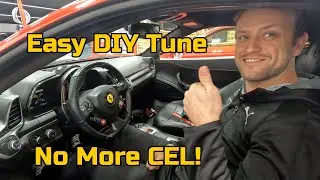 Tuning a Ferrari 458 with an Alientech Powergate 3 and VR Tuned